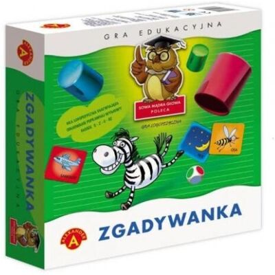 Jeu de Cartes Alexander Zgadywanka - Apprentissage - Pour enfants 4+ & - Publicité Jeu de Cartes Alexander Zgadywanka - Apprentissage - Pour enfants 4+ & - Publicité