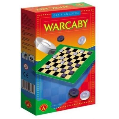 Alexander Warcaby Mini Reisespiel - Brettspiel Alexander Warcaby Mini Reisespiel - Brettspiel
