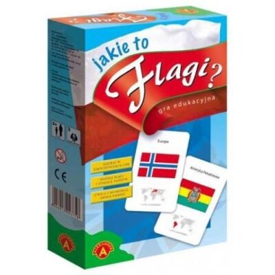 Alexander Jakie Mini Jeu de Cartes - Apprentissage des Drapeaux - Publicité Alexander Jakie Mini Jeu de Cartes - Apprentissage des Drapeaux - Publicité