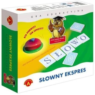 Alexander Słowny ekspres - Wortspiel für 8+ - Gesellschaftsspiel Alexander Słowny ekspres - Wortspiel für 8+ - Gesellschaftsspiel