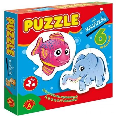 Alexandre J Alexander Baby Puzzle Animaux au Zoo 6v1 - Puzzle - Publicité Alexandre J Alexander Baby Puzzle Animaux au Zoo 6v1 - Puzzle - Publicité