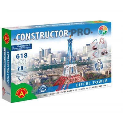 Alexander Toys EXP1907 Ensemble de construction blanc - Jouet pour 8+ ans - Publicité Alexander Toys EXP1907 Ensemble de construction blanc - Jouet pour 8+ ans - Publicité