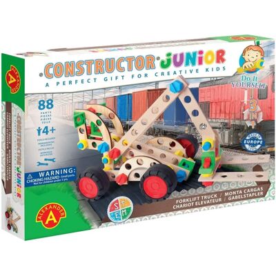 Alexander Toys AT2159 - Ensemble de construction en bois - Hêtre - 88 pièces - Publicité Alexander Toys AT2159 - Ensemble de construction en bois - Hêtre - 88 pièces - Publicité