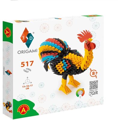 Alexander 3D Origami Set - Meerdere kleuren - Beeld Alexander 3D Origami Set - Meerdere kleuren - Beeld