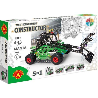 Alexander Toys 2590 Konstruktionsset - Kran, Helikopter, Rennwagen Alexander Toys 2590 Konstruktionsset - Kran, Helikopter, Rennwagen