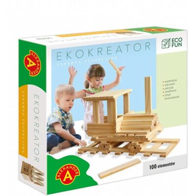 No Name - Eco Fun Eco-Creator - 100 Pcs - 2632 - Zabawka No Name - Eco Fun Eco-Creator - 100 Pcs - 2632 - Zabawka