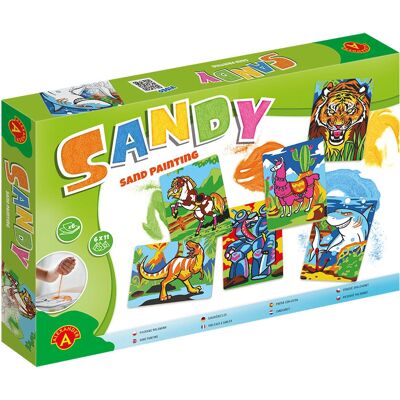 Alexander Sandkunst-Set - 6 Motive, Bunter Sand Alexander Sandkunst-Set - 6 Motive, Bunter Sand