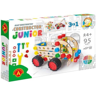 Alexander Junior 95-teiliger 3-in-1 LKW Baukasten Alexander Junior 95-teiliger 3-in-1 LKW Baukasten