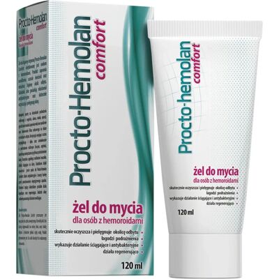AFLOFARM Procto-Hemolan Comfort Waschgel - 120ml Zäpfchen bei Hämorrhoiden AFLOFARM Procto-Hemolan Comfort Waschgel - 120ml Zäpfchen bei Hämorrhoiden