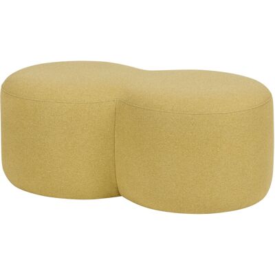 noo.ma - 8-form Pouf - Giallo - 88x37x50 cm - Ottoman noo.ma - 8-form Pouf - Giallo - 88x37x50 cm - Ottoman
