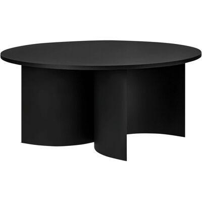 noo.ma - Runder Couchtisch Eschenholz - Nero - Coffee Table noo.ma - Runder Couchtisch Eschenholz - Nero - Coffee Table