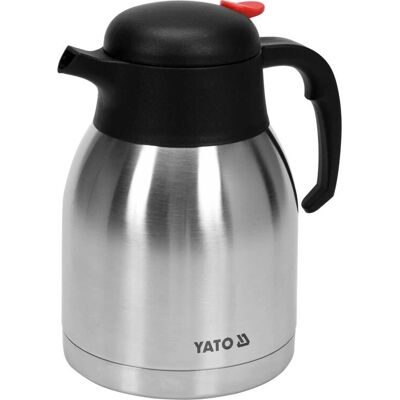 Yato YG-07013 Vakuová Láhev - 1,5L, Nerezová Ocel, Černá Yato YG-07013 Vakuová Láhev - 1,5L, Nerezová Ocel, Černá