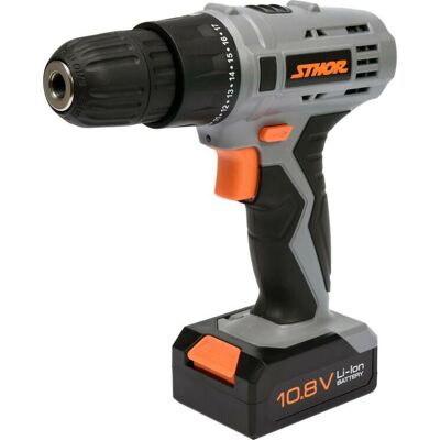 Trapano senza fili Sthor 78981 - 10.8V, 700rpm, 10mm Trapano senza fili Sthor 78981 - 10.8V, 700rpm, 10mm