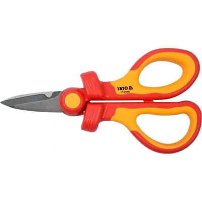 YATO YT-21200 Forbici isolanti per elettricisti - 16cm YATO YT-21200 Forbici isolanti per elettricisti - 16cm