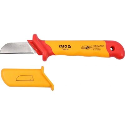 YATO - yt-21210 - Isoliertes Kabelmesser, 50 x 180 mm, VDE YATO - yt-21210 - Isoliertes Kabelmesser, 50 x 180 mm, VDE
