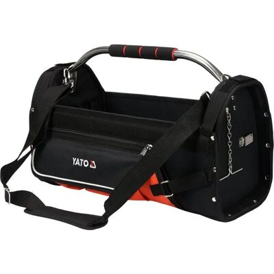 Yato Werkzeugtasche Werkzeugkoffer Kasten Montagetasche 11-fächer + Tragegurt Yato Werkzeugtasche Werkzeugkoffer Kasten Montagetasche 11-fächer + Tragegurt