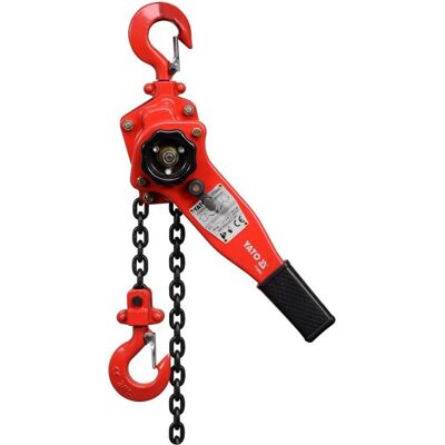 Yato YT-58962 Mechanischer Kran - 750kg, 1,5m, Rot Yato YT-58962 Mechanischer Kran - 750kg, 1,5m, Rot