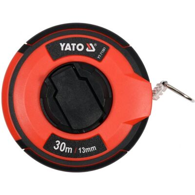 Yato YT-71581 Maßband - 30m, Schwarz, Rot - Robust Yato YT-71581 Maßband - 30m, Schwarz, Rot - Robust