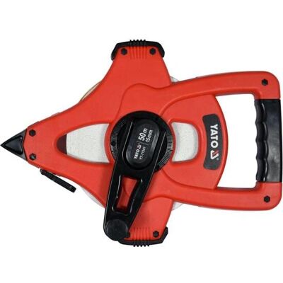YATO YT-71541 Mètre ruban - 50m - Noir, Rouge YATO YT-71541 Mètre ruban - 50m - Noir, Rouge