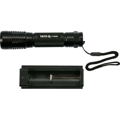 Yato YT-08568 Lampe de poche rechargeable avec LED Cree - Lampe de poche Yato YT-08568 Lampe de poche rechargeable avec LED Cree - Lampe de poche