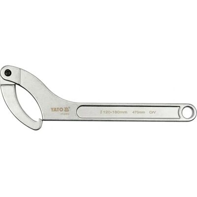 YATO YT-01674 Schraubenschlüsseladapter/verlängerung - Rundmutter, Gelenk, 120-180mm - Schraubenschlüsseladapter/verlängerung YATO YT-01674 Schraubenschlüsseladapter/verlängerung - Rundmutter, Gelenk, 120-180mm - Schraubenschlüsseladapter/verlängerung