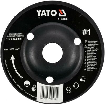 Yato YT-59166 Angle Grinder Accessory - 115mm, 22.2mm Yato YT-59166 Angle Grinder Accessory - 115mm, 22.2mm