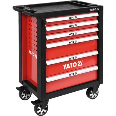 Yato YT-55299 Teräksinen työkalukärry - 6 laatikkoa, 97,5x76,5x46,5cm Yato YT-55299 Teräksinen työkalukärry - 6 laatikkoa, 97,5x76,5x46,5cm