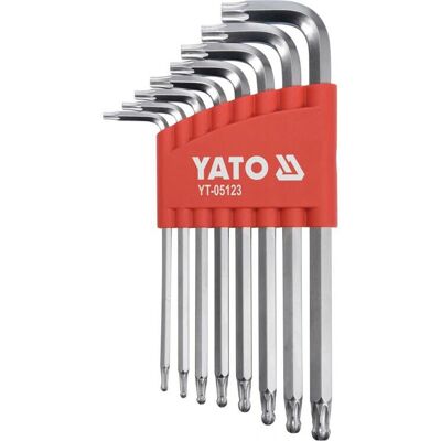 Yato YT-05123 Conjunto compacto de chaves Torx Yato YT-05123 Conjunto compacto de chaves Torx