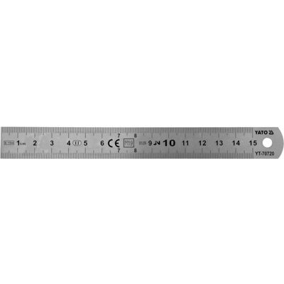Yato Edelstahl Lineal YT-70720 - Flexibles Metalllineal Yato Edelstahl Lineal YT-70720 - Flexibles Metalllineal
