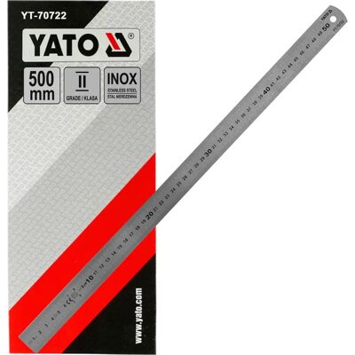Yato Yt-70722 Edelstahl Lineal - Messwerkzeug Yato Yt-70722 Edelstahl Lineal - Messwerkzeug