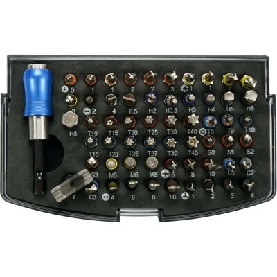 Yato YT-04624 Schraubendreher-Bit-Set - Profi 57-tlg. für enge Stellen Yato YT-04624 Schraubendreher-Bit-Set - Profi 57-tlg. für enge Stellen