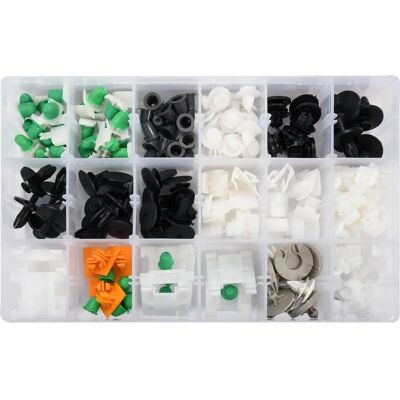 Yato Yt-06664 Auto Clips - Clips, Innenraum & Radkasten, 160 Stück Yato Yt-06664 Auto Clips - Clips, Innenraum & Radkasten, 160 Stück