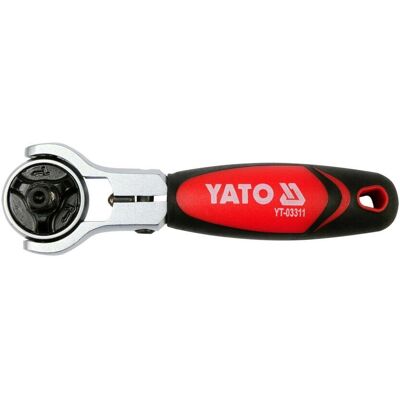 Llave de trinquete Yato YT-03311 - Compacta, Flexible, 1/4" Llave de trinquete Yato YT-03311 - Compacta, Flexible, 1/4"