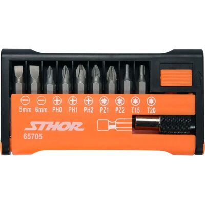 Sthor T65705 Schraubbitten - Schraubbitsatz 10 Stück Sthor T65705 Schraubbitten - Schraubbitsatz 10 Stück