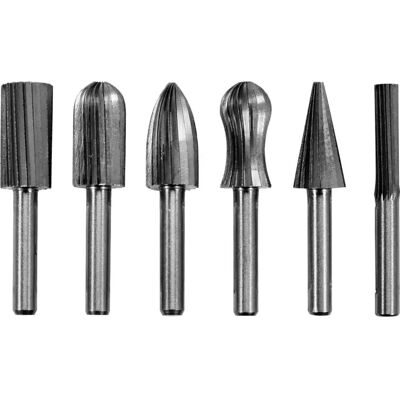 Yato YT-61711 Fräsen Set - 6mm, Stahl & Aluminium Yato YT-61711 Fräsen Set - 6mm, Stahl & Aluminium