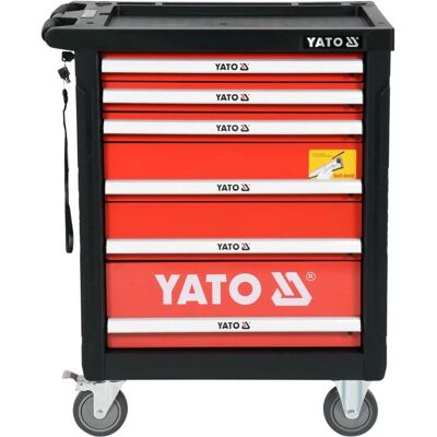 Yato YT-55307 Työkalupakki - 6 vetolaatikkoa, lukko, pyörät Yato YT-55307 Työkalupakki - 6 vetolaatikkoa, lukko, pyörät