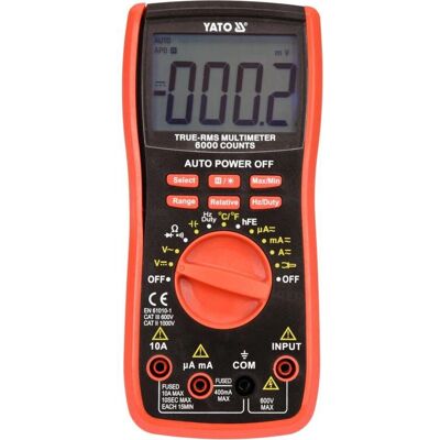Yato YT-73085 Multimeter - Digitalmultimeter mit True RMS Yato YT-73085 Multimeter - Digitalmultimeter mit True RMS