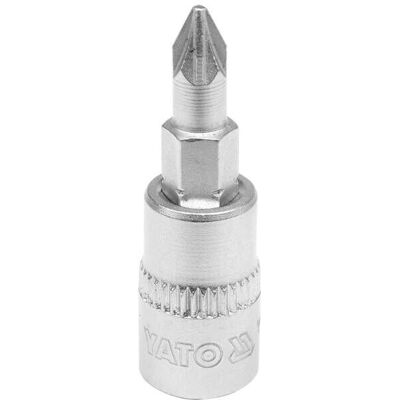 Yato YT-04417 Coffret de douilles - PZ1, 1/4 pouce - Publicité Yato YT-04417 Coffret de douilles - PZ1, 1/4 pouce - Publicité