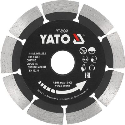 Yato YT-59961 Winkelschleifer-Zubehör - Elektrowerkzeugzubehör Yato YT-59961 Winkelschleifer-Zubehör - Elektrowerkzeugzubehör
