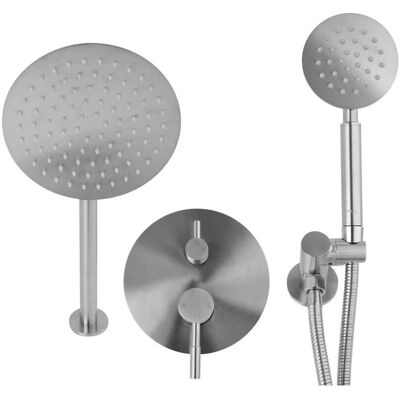 FALA 75870 Duschsystem - Regen- & Handbrause - Modernes Design FALA 75870 Duschsystem - Regen- & Handbrause - Modernes Design