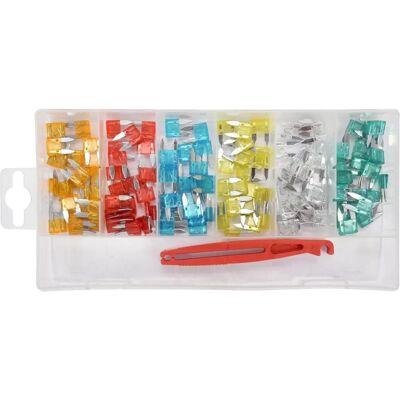 Yato YT-83143 Zekeringenset - 121 Stuks voor Voertuigen & Elektronica Yato YT-83143 Zekeringenset - 121 Stuks voor Voertuigen & Elektronica