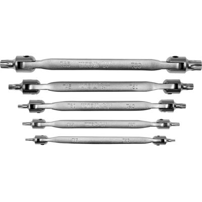 Conjunto de chaves Torx YATO YT-05320 - T15 a T60 Conjunto de chaves Torx YATO YT-05320 - T15 a T60
