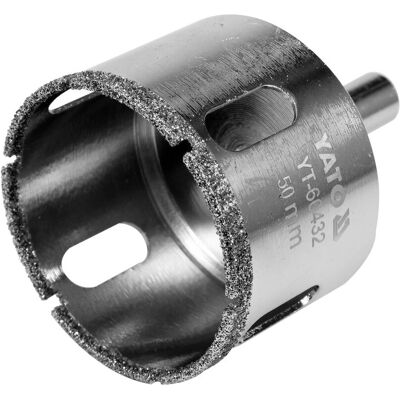 YATO YT-60432 Bohrereinsatz - Diamantbeschichtet 50mm für Glas & Fliesen YATO YT-60432 Bohrereinsatz - Diamantbeschichtet 50mm für Glas & Fliesen
