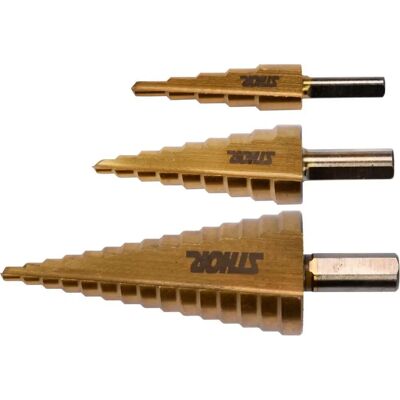Sthor 22616 Bohrerset - 4-32mm HSS titannbeschichtet Sthor 22616 Bohrerset - 4-32mm HSS titannbeschichtet