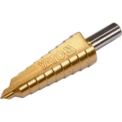 YATO YT-44744 Bohrereinsatz - Zylindrischer Stufenbohrer - 6-20 mm YATO YT-44744 Bohrereinsatz - Zylindrischer Stufenbohrer - 6-20 mm