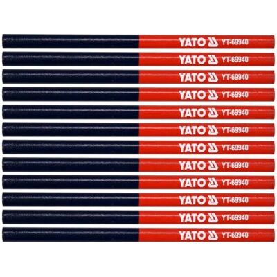 YATO YT-69940 Crayon de menuisier - Bleu, Rouge YATO YT-69940 Crayon de menuisier - Bleu, Rouge