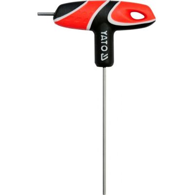 Yato YT-05571 - Chave hexagonal - 2,5 mm - Alta qualidade Yato YT-05571 - Chave hexagonal - 2,5 mm - Alta qualidade