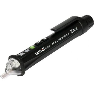Yato YT-28313 Jännitteenilmaisin - 12-1000V Musta Yato YT-28313 Jännitteenilmaisin - 12-1000V Musta