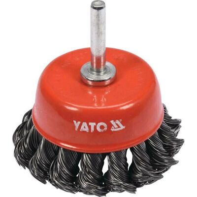 YATO YT-47518 Koło druciane - 6,5cm - Do czyszczenia YATO YT-47518 Koło druciane - 6,5cm - Do czyszczenia