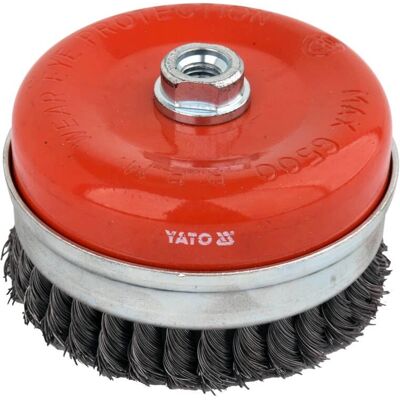 YATO YT-47691 Esikäsittelyharja, 6500 RPM, 12,5 cm YATO YT-47691 Esikäsittelyharja, 6500 RPM, 12,5 cm